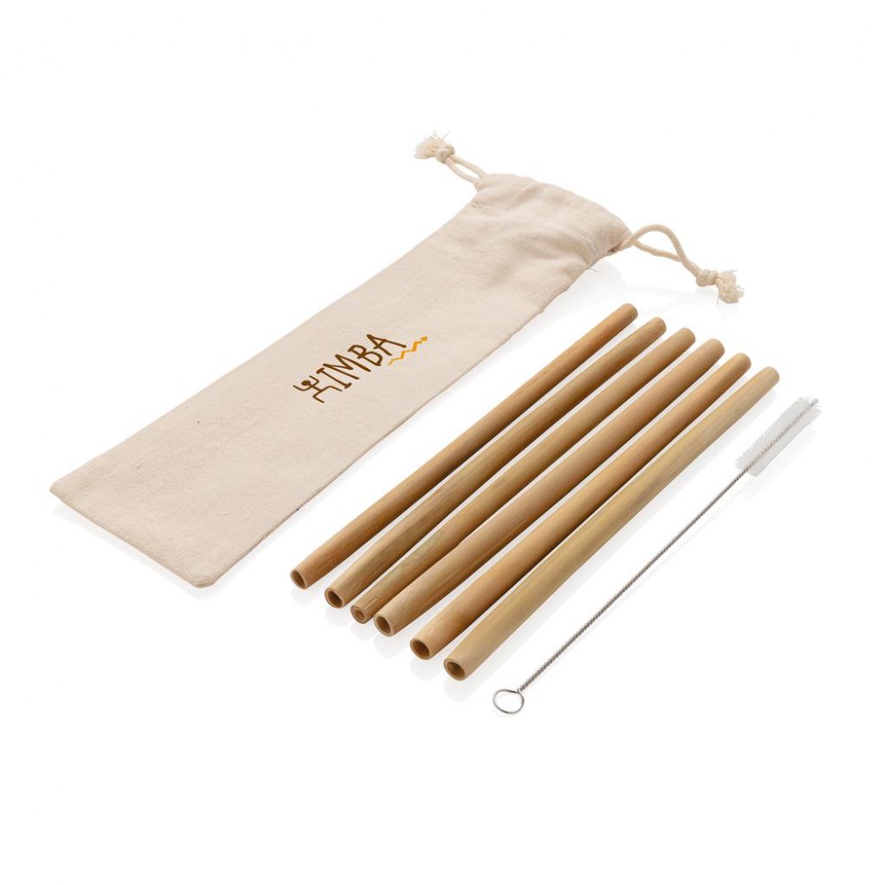 Reusable bamboo straws | Eco gift